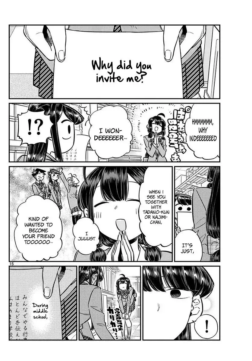 Komi-san wa Komyushou Desu Chapter 64 16